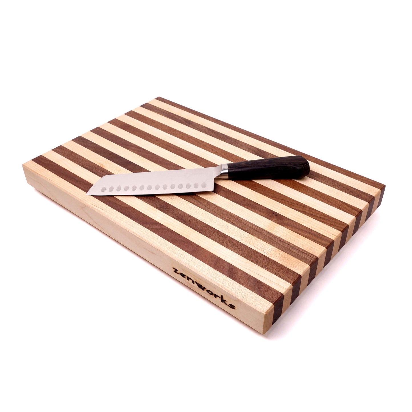 Zenworks Striped Edge Grain Cutting Board