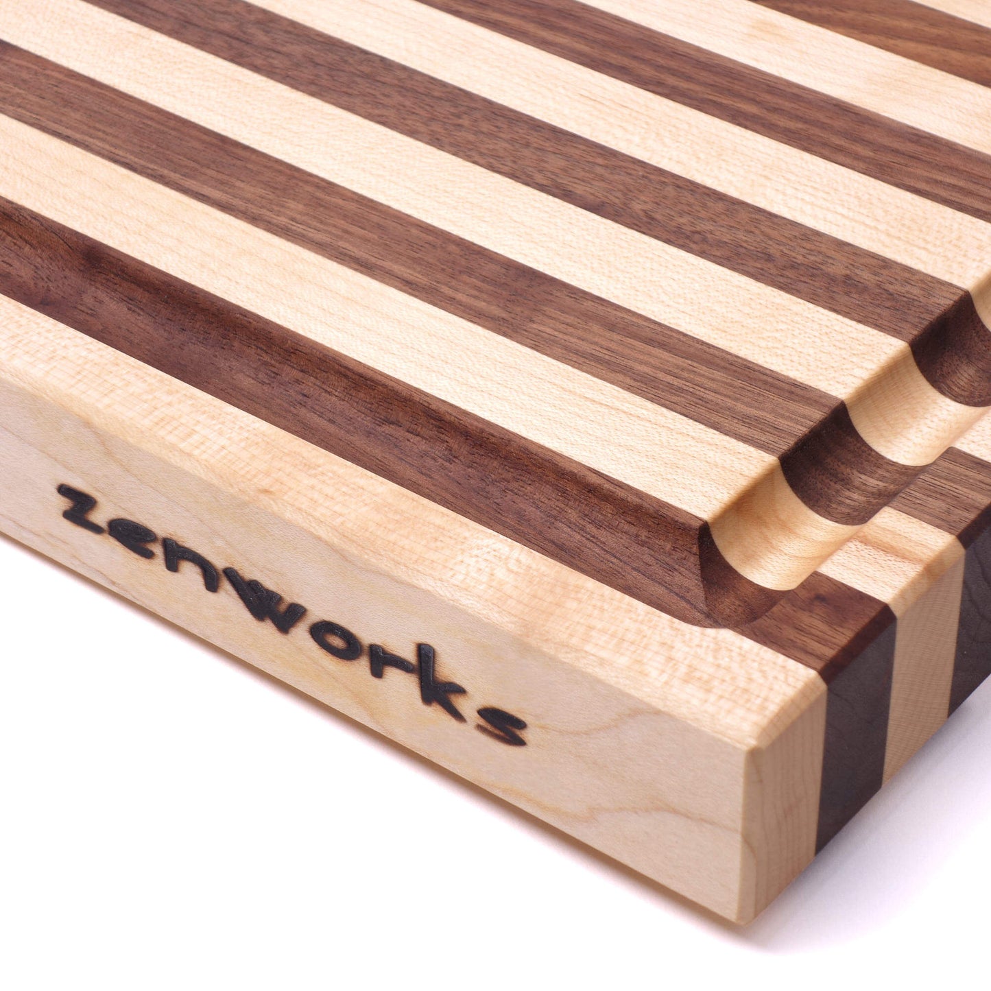 Zenworks Striped Edge Grain Cutting Board