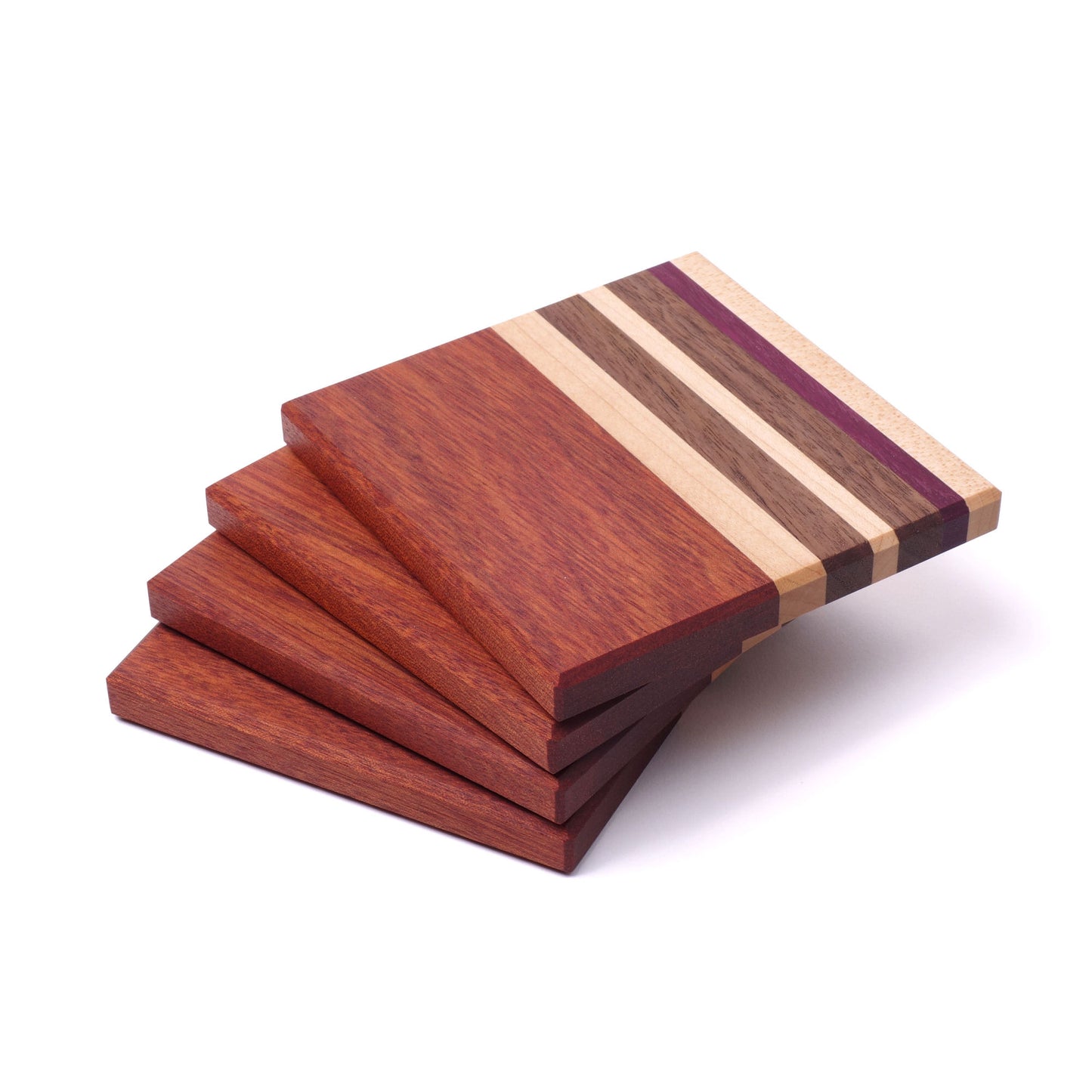 Purpleheart Trivets and Coasters Bundle