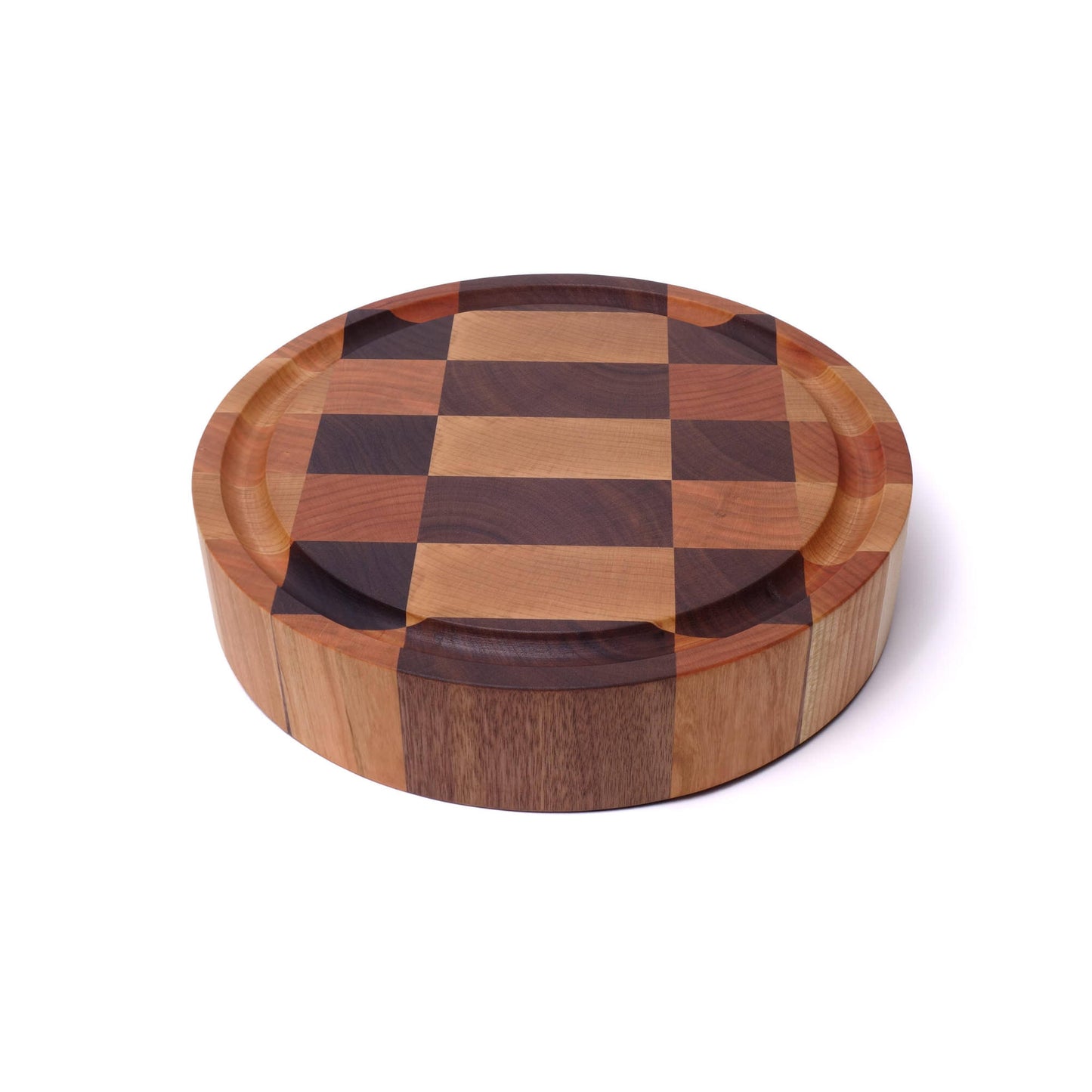 Zenworks Coy End Grain Round Cutting Board