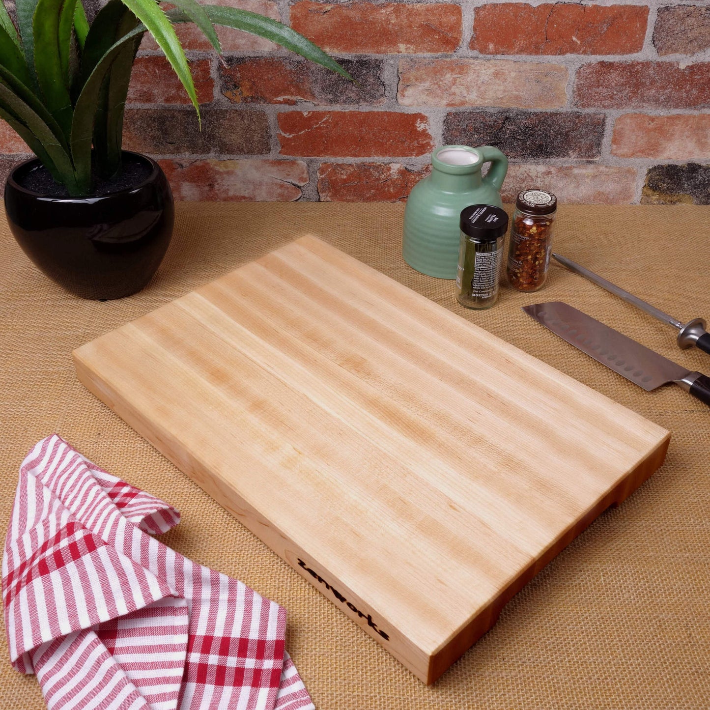 Zenworks Edge Grain Maple Cutting Board
