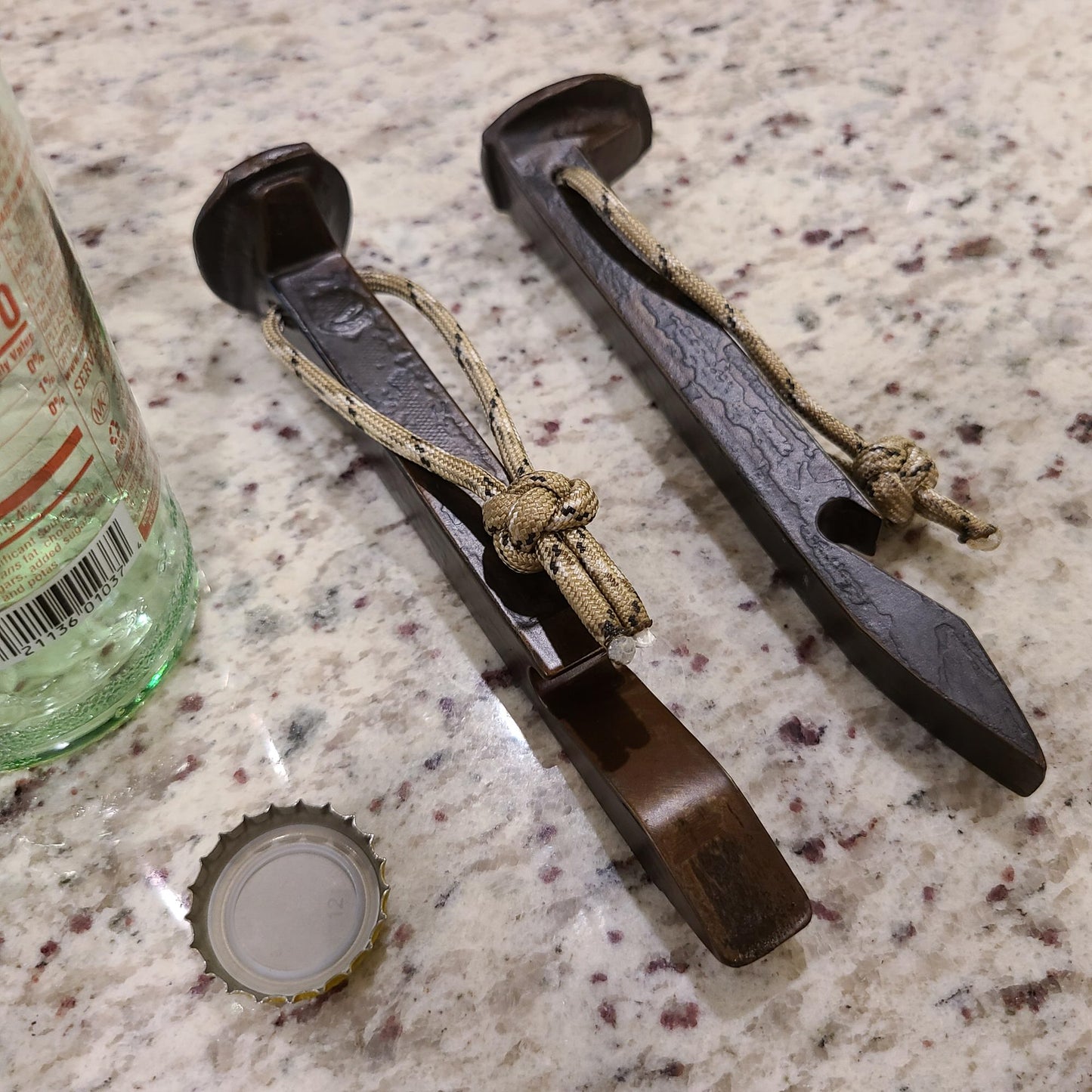 Railroad Spike Bottle Opener