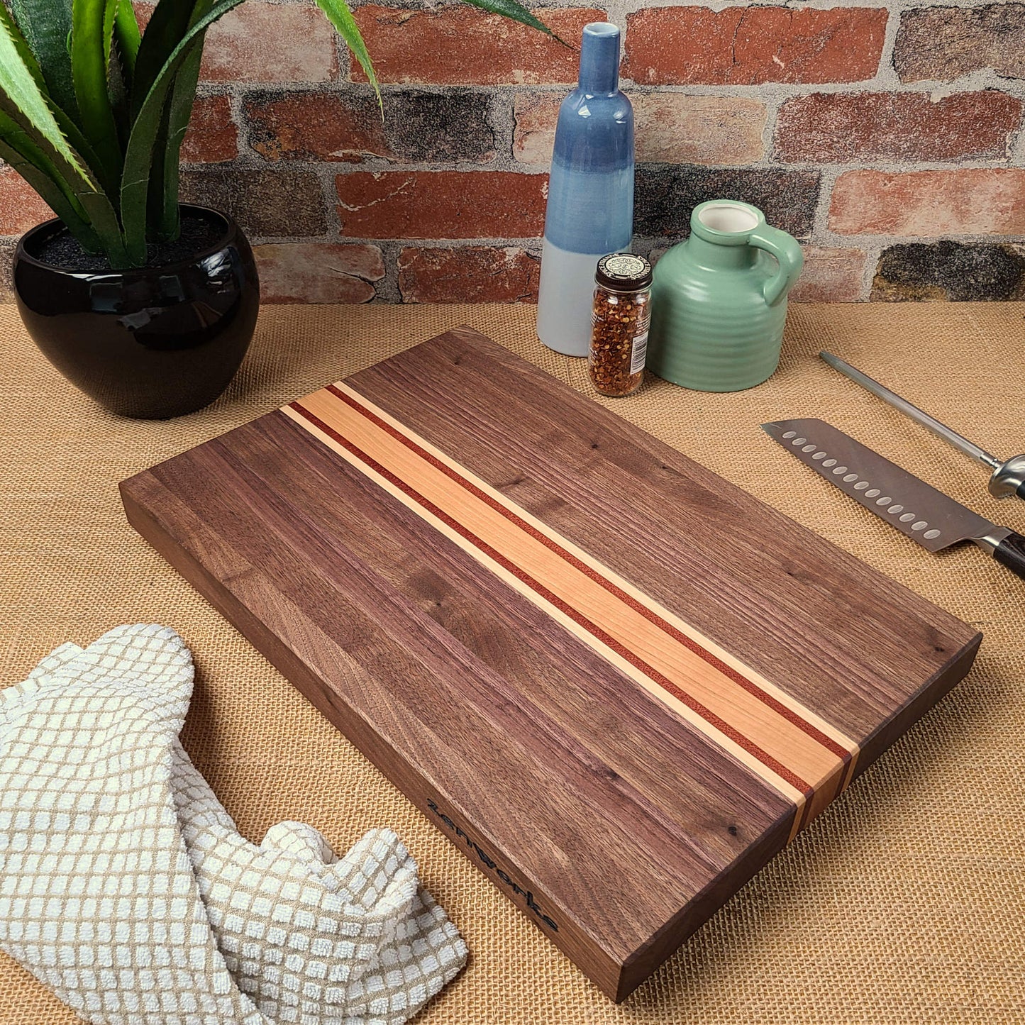 Zenworks Mio Edge Grain Cutting Board