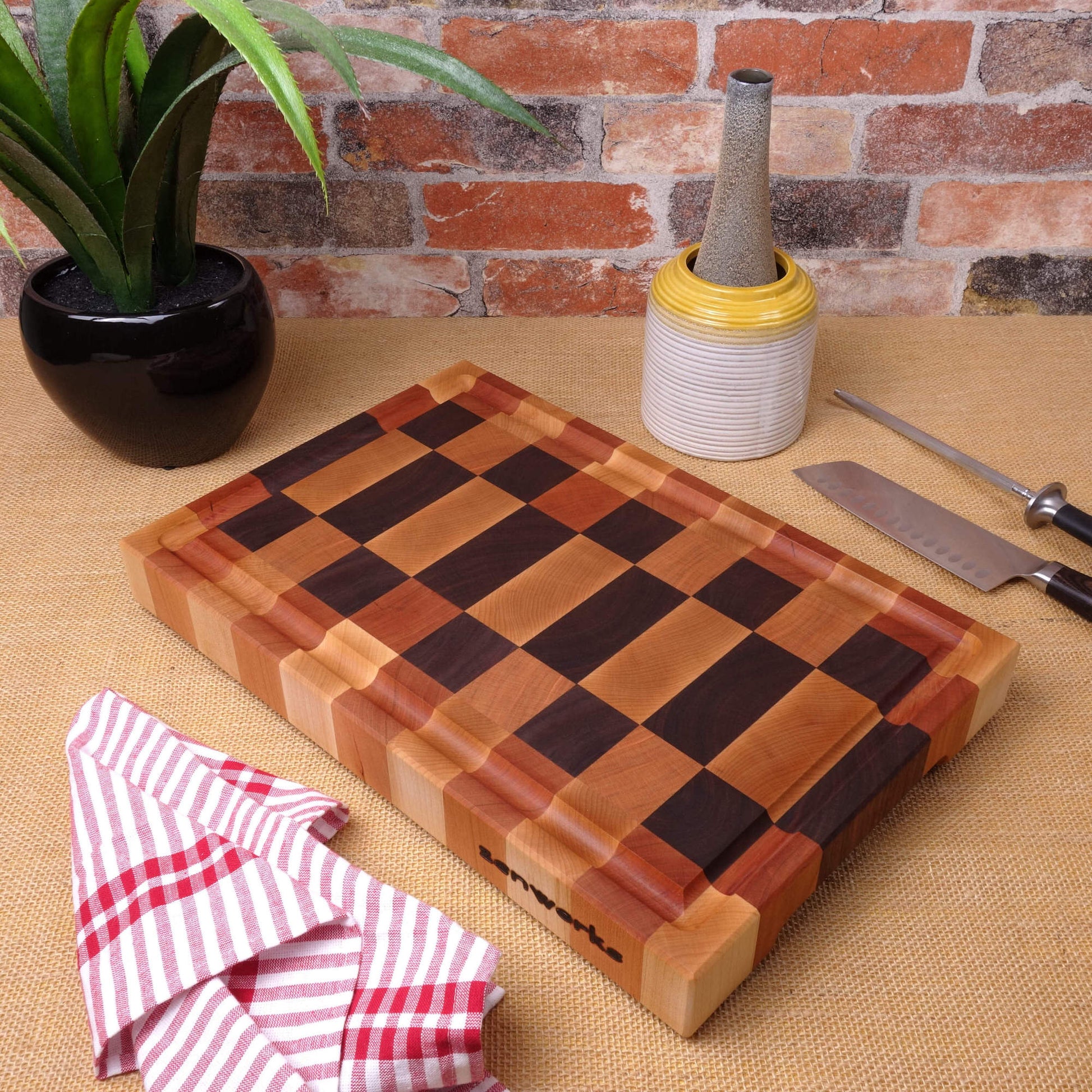 Zenworks Coy End Grain Cutting Board