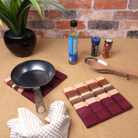 Zenworks Purpleheart Blend Trivets