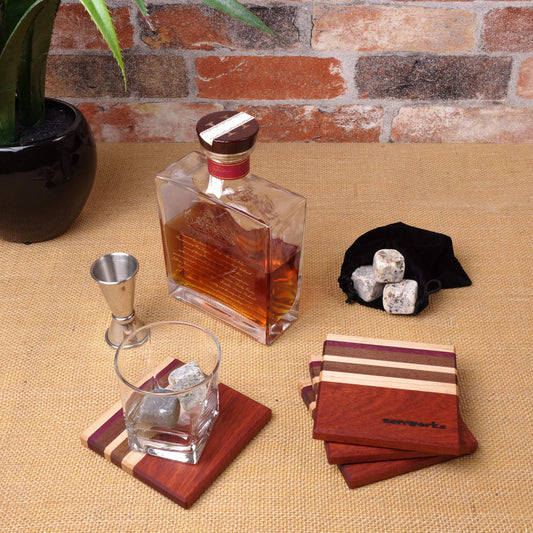 Zenworks Bloodwood Blend Coasters